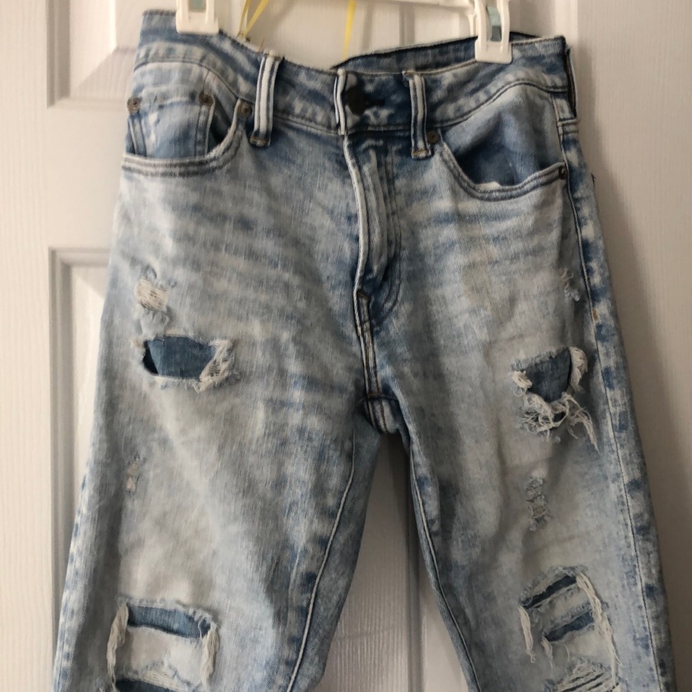 American eagle light wash jeans